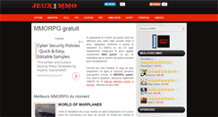 Desktop Screenshot of jeux-de-mmo.com